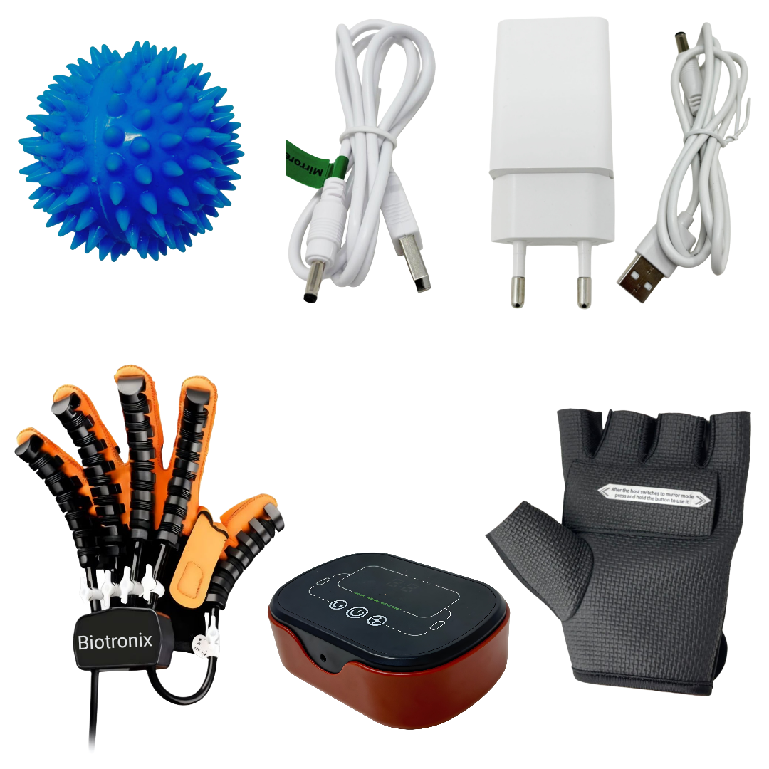 Hand Rehabilitation Device for Paralysis Recovery Single Hand