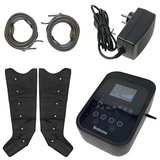 Portable 6-chamber Air Compression System with Legs Cuff for Reducing Leg Swelling & Lymphedema