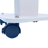 Biotronix Durable Movable Storage Trolley with Storage Tray and Wheels