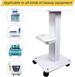 Biotronix Heavy-duty Movable Equipment Trolley with Storage Tray and Wheels