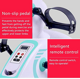 Remote Controlled Pedo Cycle with Leg Support for Hemiplegia Recovery and Rehabilitation