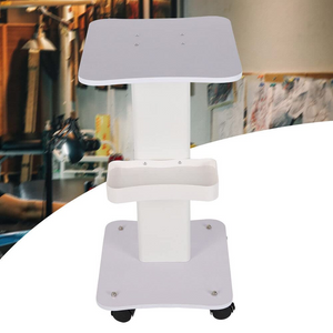 Biotronix Durable Movable Storage Trolley with Storage Tray and Wheels