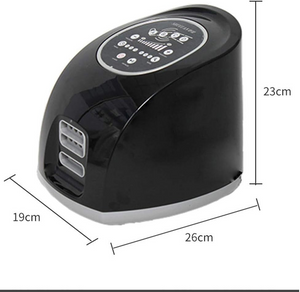 4 Chamber Lymphatic Drainage System with 2 Legs Attachments Adjustable Settings for Legs Compression Therapy