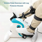 Motorized Pedo Cycle with Remote Control and Leg Support Protectors for Paralysis Recovery