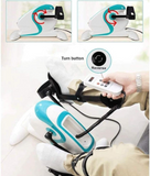 Motorized Pedal Cycle with Remote Control and Both Legs Supports for Rehabilitation