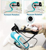Motorized Pedal Cycle with Remote Control and Both Legs Supports for Rehabilitation