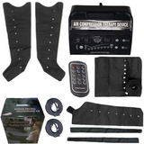 Sequential Air Compression DVT with 8 Chamber for Lymphatic Health & Rehabilitation 2 LEGS, 1 WAIST & 1 ARM Attachment