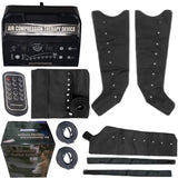 Portable Sequential Air Compression DVT with 8 Chamber for Lymphatic Health & Rehabilitation with 2 LEGS, 1 WAIST & 1 ARM Attachment
