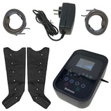 Air Compression Device 6 Chambers with 2 LEGS Sleeves for Lymphatic Drainage