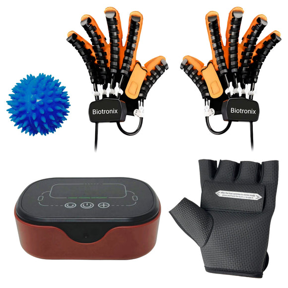 Portable Hand Rehabilitation Device Dual Hand Right and LEFT Both Small (S) Size Model-Economical