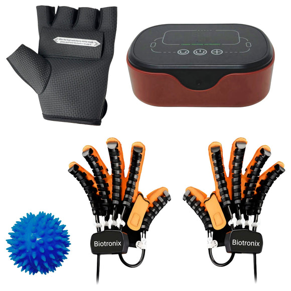 Advanced Hand Rehabilitation Device Dual Hand Right and LEFT Both Medium (M) Economical Model