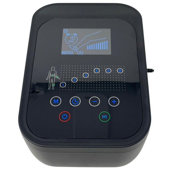 Portable Air Compression Therapy Device for Relieving Legs, Waist and Arm Pain and Promote Blood Circulation