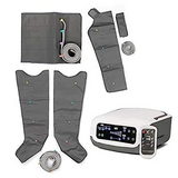 DVT Pneumatic Air Compression Lymphedema Digital 4 Chamber LEGS ARM WAIST