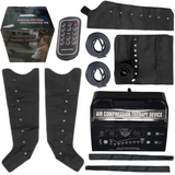 Air Compression DVT  with 8 Chamber for Lymphedema & Pain Relief 2 LEGS, 1 WAIST & 1 ARM Attachment