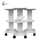 Biotronix Movable Tool Storage Cart with Tray and Rolling Wheels for Physiotherapy