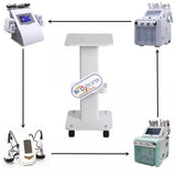 Biotronix Movable Tool Storage Cart with Tray and Rolling Wheels for Physiotherapy