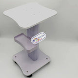 Biotronix Movable Tool Storage Cart with Tray and Rolling Wheels for Physiotherapy