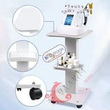 Biotronix Movable Tool Storage Cart with Tray and Rolling Wheels for Physiotherapy