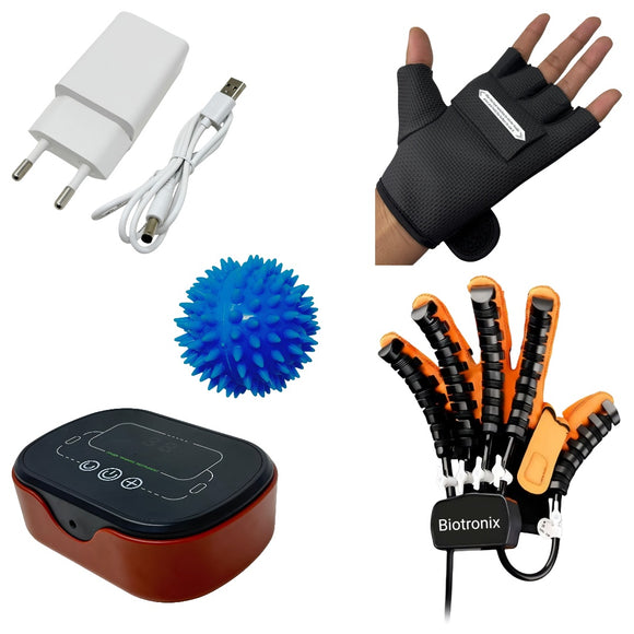 Hand Rehabilitation Device for Hemiplegia Recovery for Single Hand Right Extra Large (XL) Size