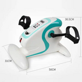 Pedo Cycle with Leg Supports for Injury Recovery for Home