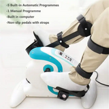 Corded Automatic Pedo Cycle with Leg Supports for Injury Rehab and Physical Recovery