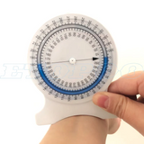 Biotronix Compact and Lightweight Bubble Inclinometer for Range of Motion Assessment