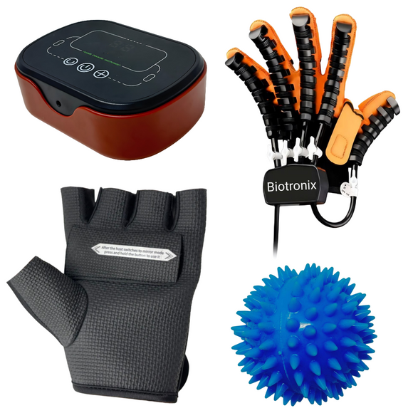 Biotronix Digital Hand Rehabilitation Device Single Hand LEFT Large (L) Size
