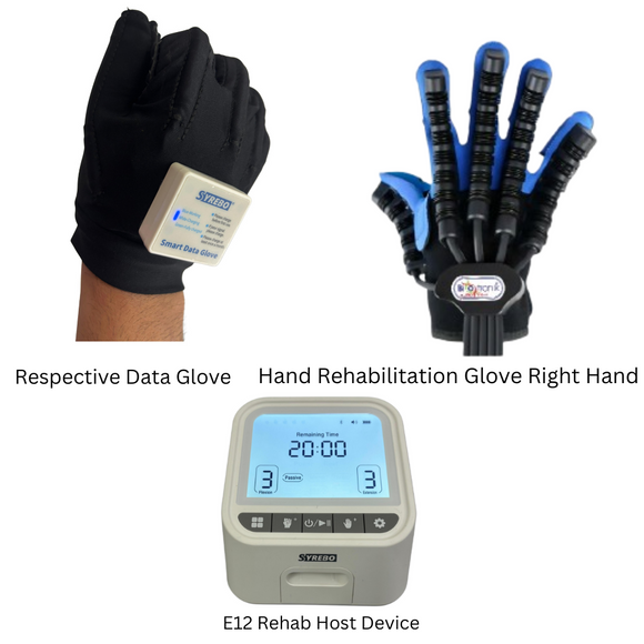 Syrebo Model E12 Hand Recovery Device for Single Right Hand Size-Large