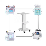 Biotronix Adjustable Movable Trolley with Storage Tray and Wheels for Tools