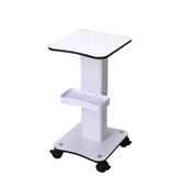 Biotronix Adjustable Movable Trolley with Storage Tray and Wheels for Tools