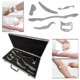 Biotronix 6-piece IASTM Tool Set for Soft Tissue Therapy and Rehabilitation