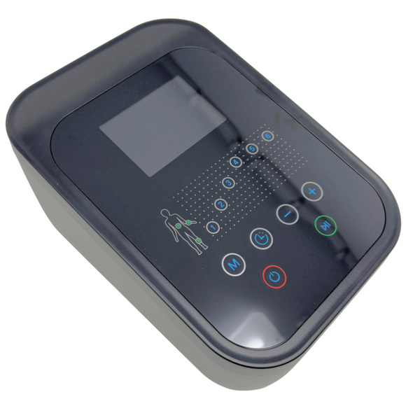 Digital Air Compression Device 6 Chamber for Relieving Chronic Leg Pain and Improving Circulation with Legs, Wait & Arm Attachments