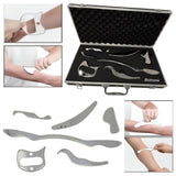 Biotronix 6-piece IASTM Therapy Tools for Fascia Release and Deep Tissue Therapy & Chiropracting