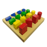 Peg Board with 16 Peg for Physiotherapy & Hand Rehabilitation
