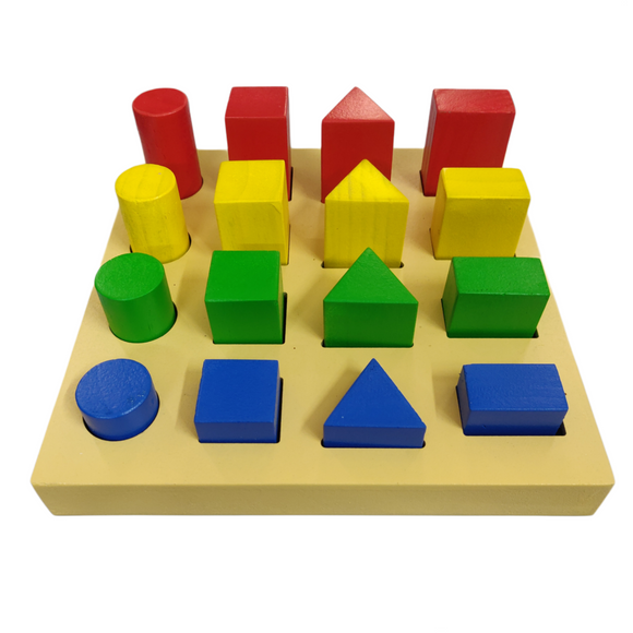 Peg Board with 16 Peg for Physiotherapy & Occupational Therapy