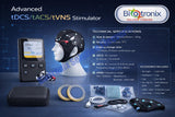 TDCS TPCS TACS TVNS Integrated Neural Cranial Stimulation Machine with APP Connectivity