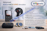 TDCS TPCS TACS TVNS Integrated Neural Cranial Stimulation Machine with APP Connectivity