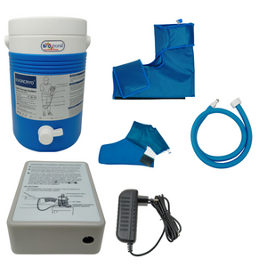 Electric Motorized Cryo Cold Therapy Unit with 1 Ankle , 1 Shoulder Attachment