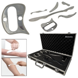 Biotronix 6-piece IASTM Tool Set for Soft Tissue Therapy and Rehabilitation