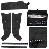 Air Compression DVT Pump with 8 Chamber for Blood Circulation & Lymphatic Health with 2 LEGS, 1 WAIST & 1 ARM Attachment