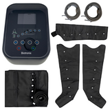 Adjustable 6 Chamber Air Pressure Therapy Machine for Reducing Leg Discomfort and Swelling with Legs, Waist & Arm Cuff