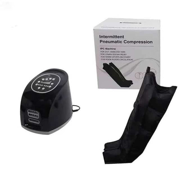 DVT 4-chamber Pump with 2 Leg Attachments for Relieving Pain and Lymphedema