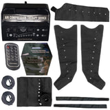 Pneumatic Air Compression Therapy Device with 8 Chamber for Lymphedema with 2 LEGS, 1 WAIST & 1 ARM Attachment
