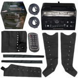 Air Compression DVT  with 8 Chamber for Lymphedema & Pain Relief 2 LEGS, 1 WAIST & 1 ARM Attachment