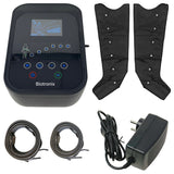 Air Compression Device 6 Chambers with 2 LEGS Sleeves for Lymphatic Drainage