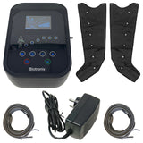 Portable 6-chamber Air Compression System with Legs Cuff for Reducing Leg Swelling & Lymphedema