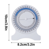 Biotronix Compact and Lightweight Bubble Inclinometer for Range of Motion Assessment
