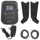 Air Compression Therapy Device 6 Chamber with 2 Legs Sleeves for Reducing Swelling and Promoting Blood Flow