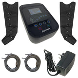 Portable 6-chamber Air Compression System with Legs Cuff for Reducing Leg Swelling & Lymphedema