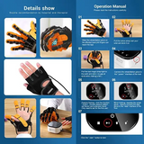 Biotronix Syrebo Hand Rehabilitation Soft Robotics Gloves C10 Device Size Large Dual Hand (Both Hands ) Left + Right Hand Glove